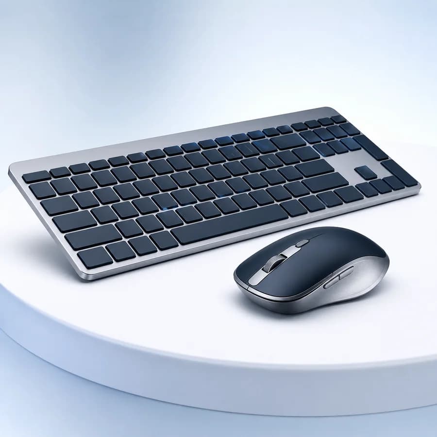 Work smarter Wireless Keyboard & Mouse Combo